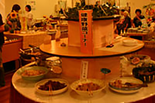健康野菜コーナー
